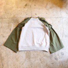 画像2: 【Wiz&Witch】MILITARY SWEAT TOPS / GRAY (2)