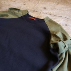 画像4: 【Wiz&Witch】MILITARY SWEAT TOPS / BLACK (4)