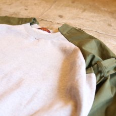 画像4: 【Wiz&Witch】MILITARY SWEAT TOPS / GRAY (4)