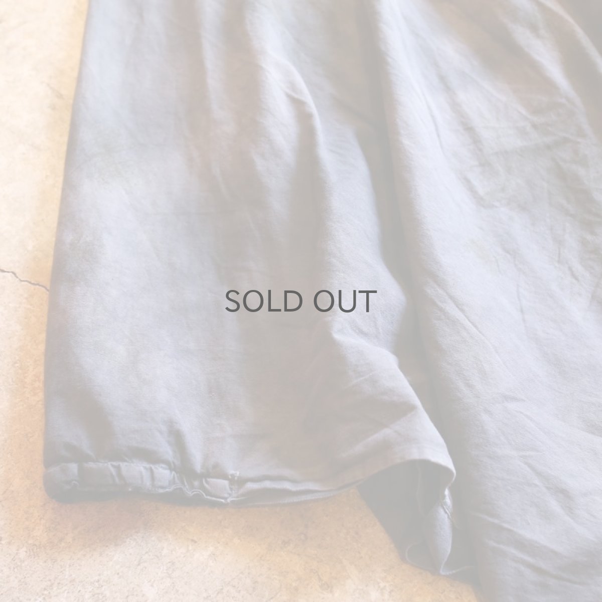 画像7: 【Wiz&Witch】"BLACK GYPSY" OVER PONCHO / OVER DYE BLACK (7)