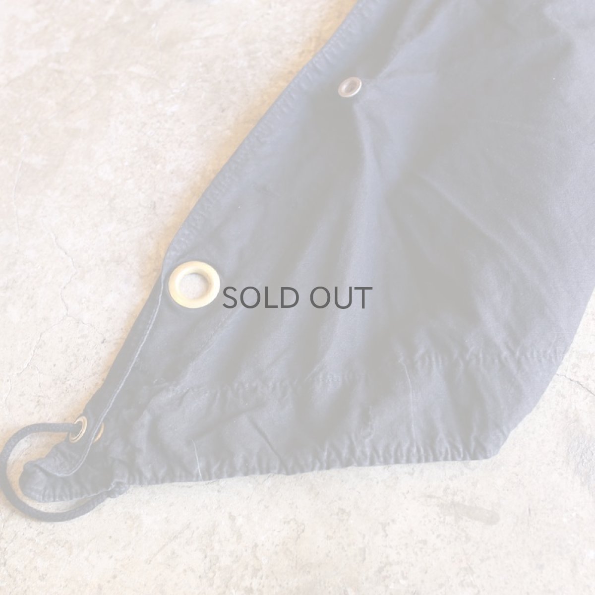 画像8: 【Wiz&Witch】"PIRATE" PONCHO JACKET / OVER DYE BLACK (8)