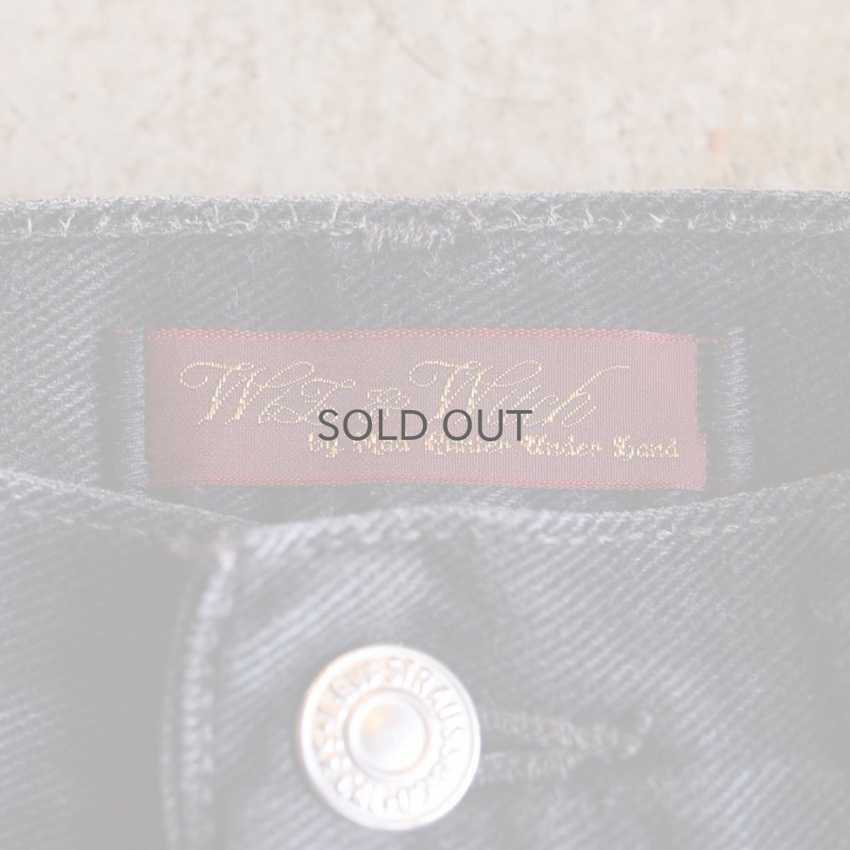 画像6: 【Wiz&Witch】DIRTY BEAUTIFUL "NOMAD" BLACK JEANS (6)