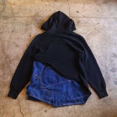 画像2: 【Wiz&Witch】"WEIRD PARKA" / BLK×BLUE (2)