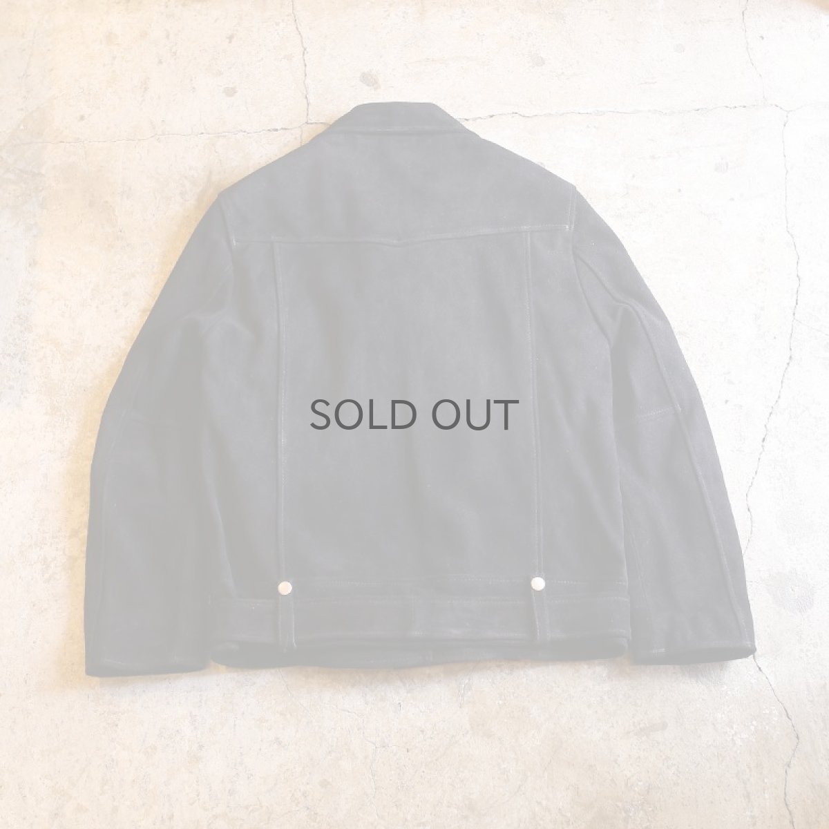 画像2: 【Wiz&Witch】"WICKED MAN" GENUINE SUEDE LEATHER JACKET / BLACK (2)