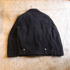 画像2: 【Wiz&Witch】"WICKED MAN" GENUINE SUEDE LEATHER JACKET / BLACK (2)