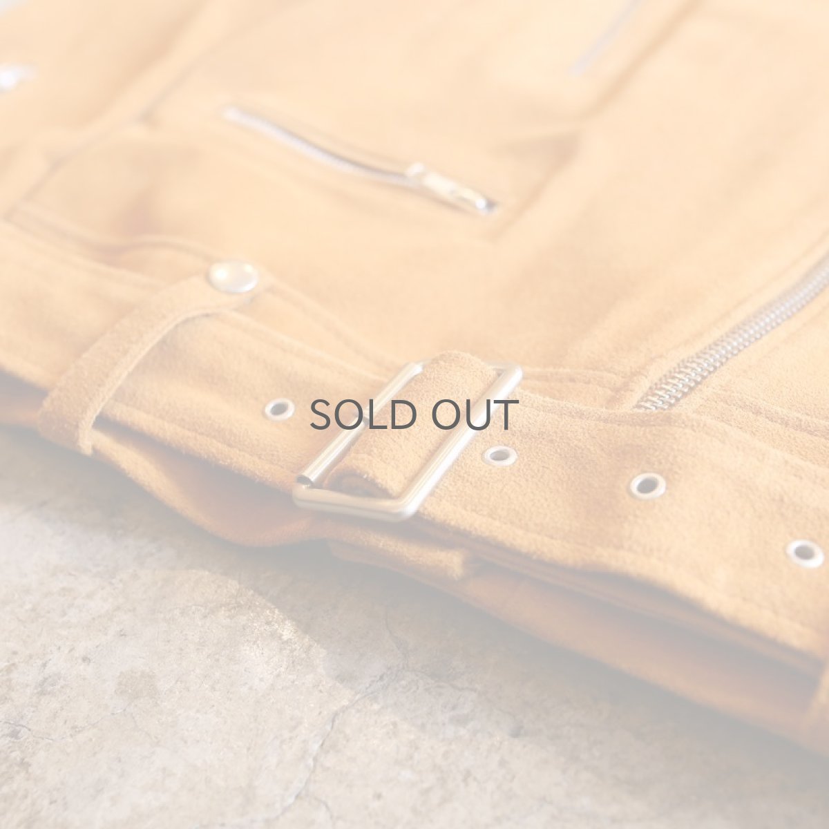 画像6: 【Wiz&Witch】"WICKED MAN" GENUINE SUEDE LEATHER JACKET / BEIGE (6)