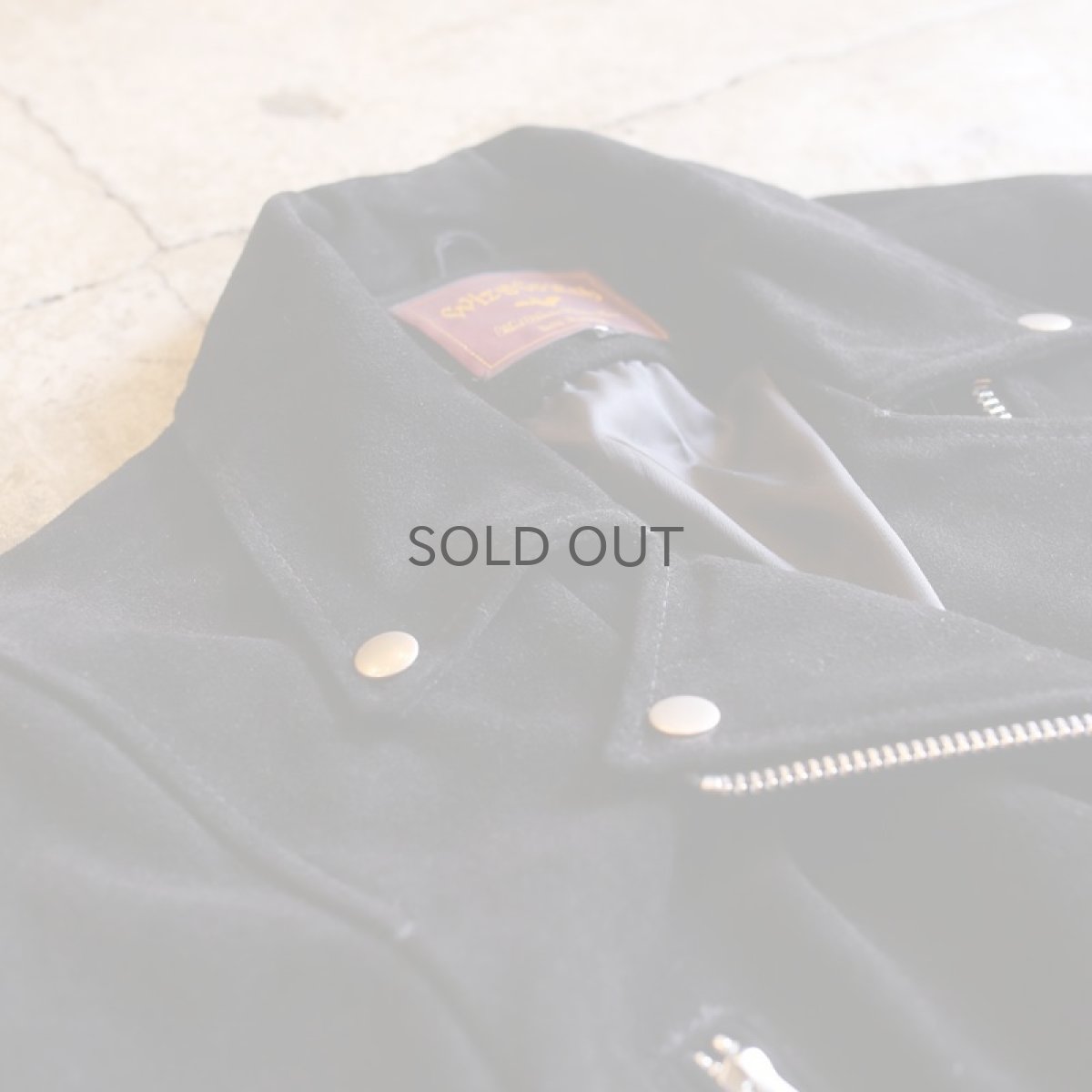 画像3: 【Wiz&Witch】"WICKED MAN" GENUINE SUEDE LEATHER JACKET / BLACK (3)