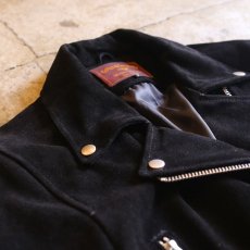 画像3: 【Wiz&Witch】"WICKED MAN" GENUINE SUEDE LEATHER JACKET / BLACK (3)