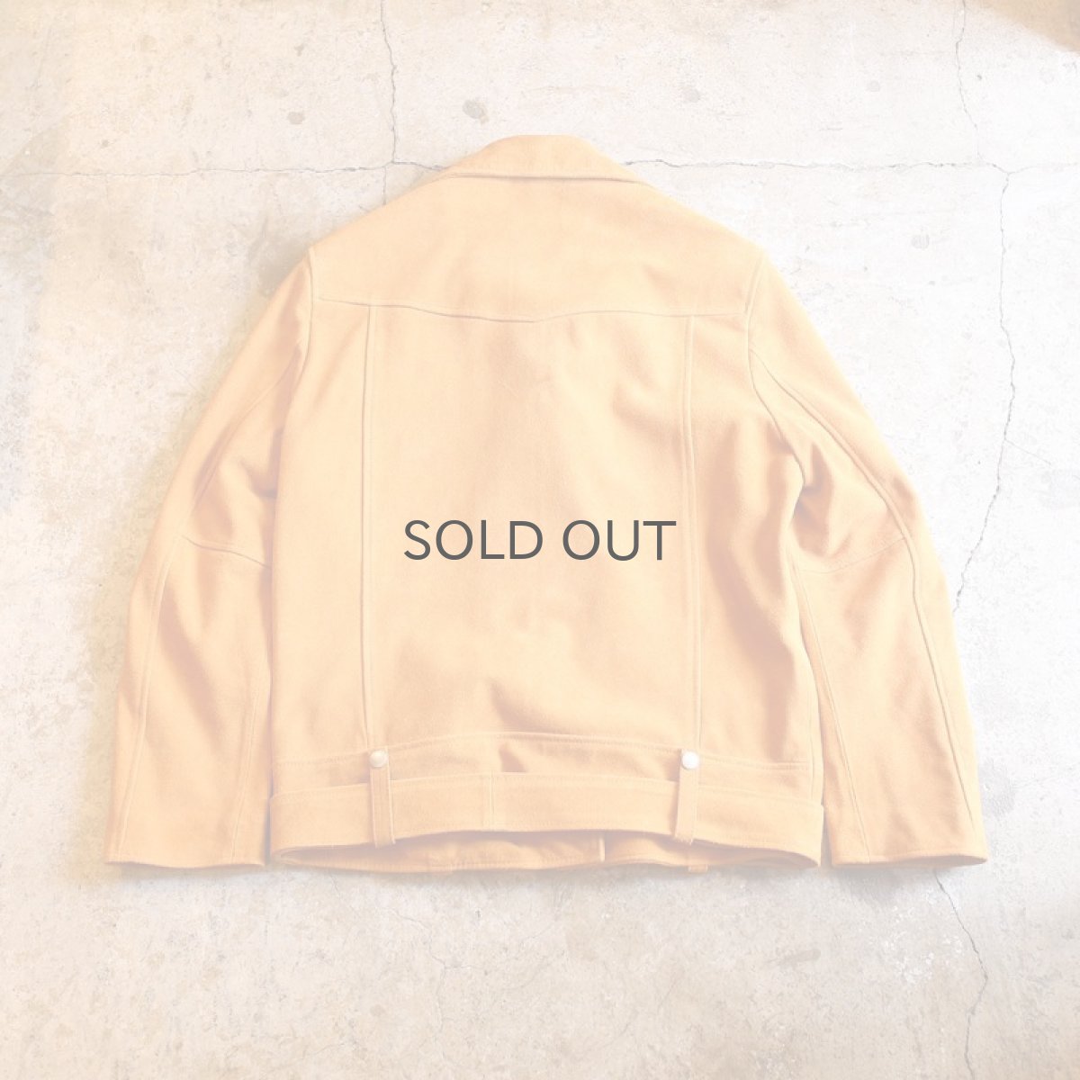 画像2: 【Wiz&Witch】"WICKED MAN" GENUINE SUEDE LEATHER JACKET / BEIGE (2)