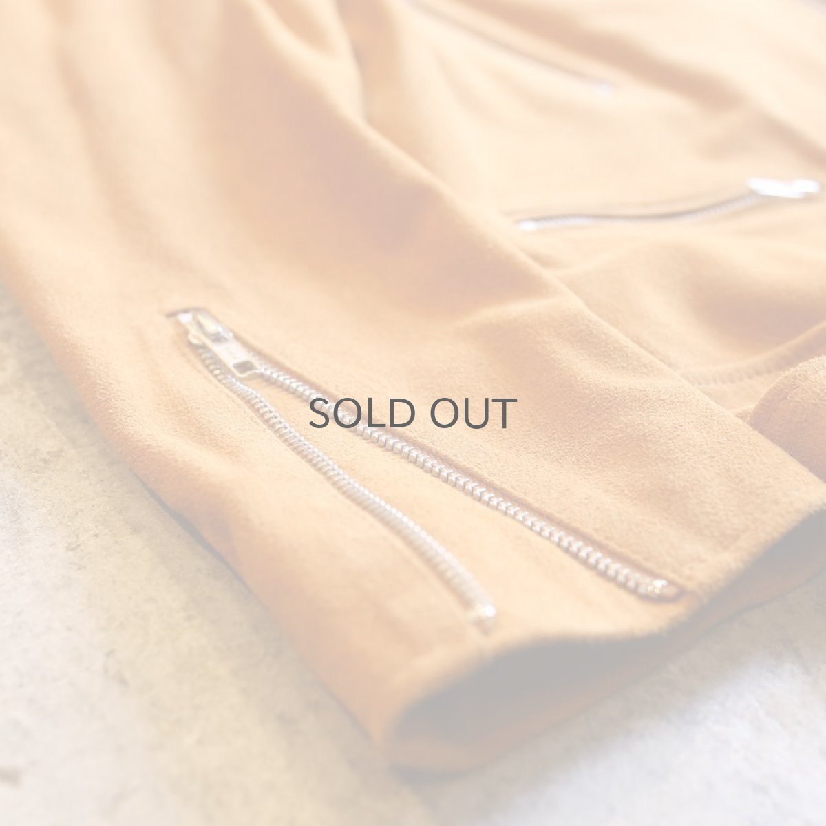 画像5: 【Wiz&Witch】"WICKED MAN" GENUINE SUEDE LEATHER JACKET / BEIGE (5)