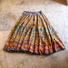 画像2: VINTAGE ALL OVER PATTERN SKIRT (2)