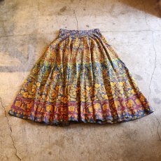 画像1: VINTAGE ALL OVER PATTERN SKIRT (1)