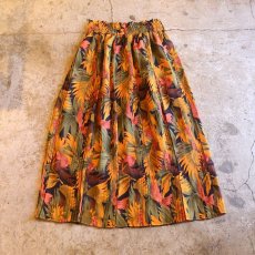 画像7: LEAF DESIGN PLEAT SKIRT / W23~ (7)