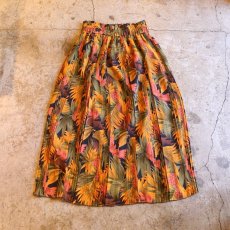 画像8: LEAF DESIGN PLEAT SKIRT / W23~ (8)