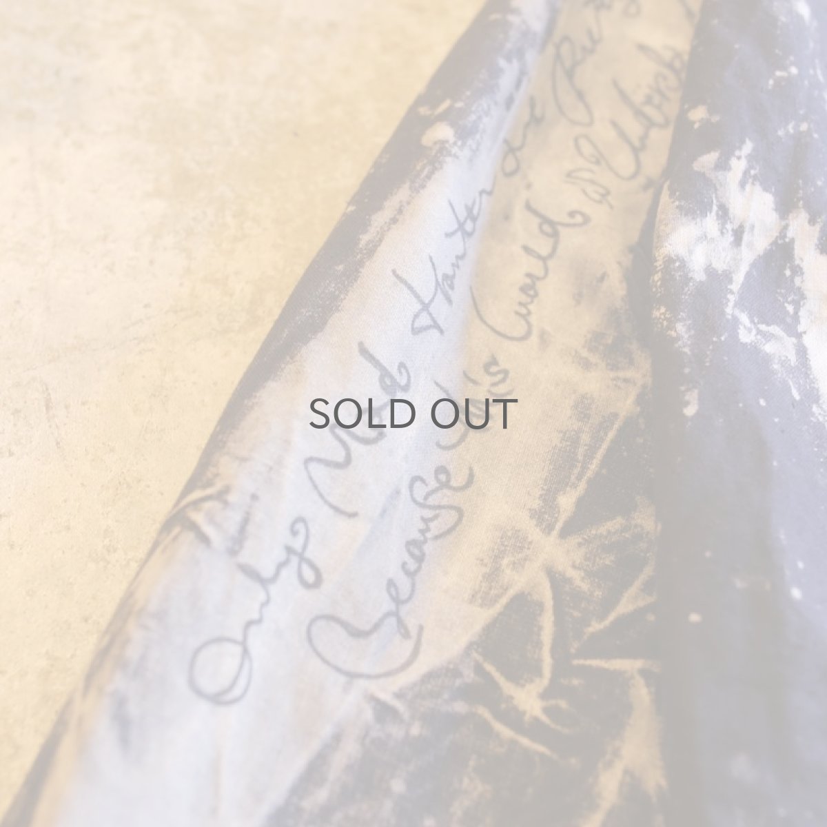 画像5: 【Wiz&Witch】"DIRTY BEAUTIFUL" BLACK BLEACH SHIRT (5)