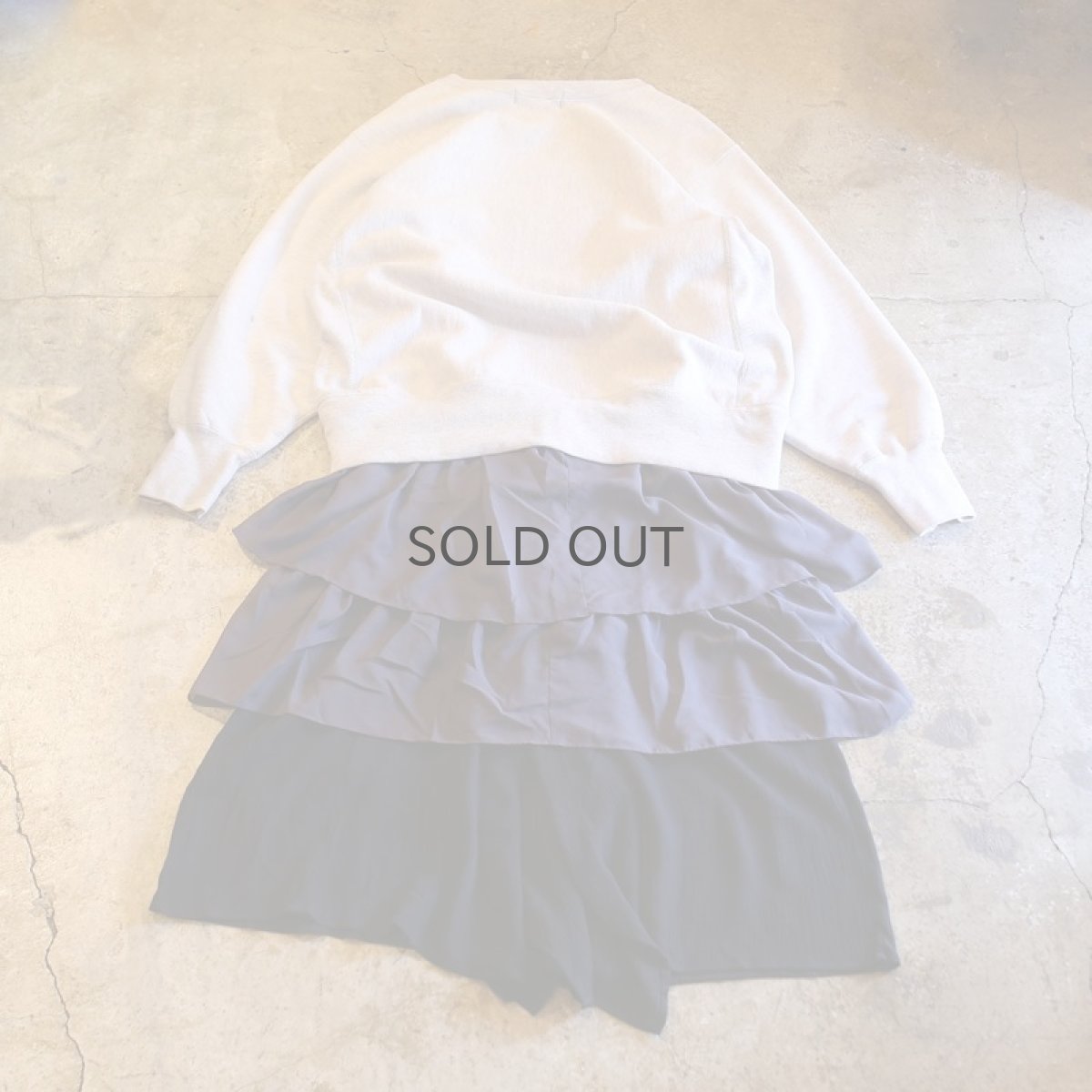 画像2: 【Wiz&Witch】"UNITED" SWEAT ONE-PIECE / 005 (2)