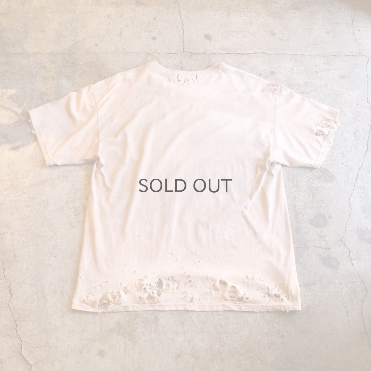 画像2: 【Wiz&Witch】"DIRTY BEAUTIFUL" GRUNGE TEE (2)