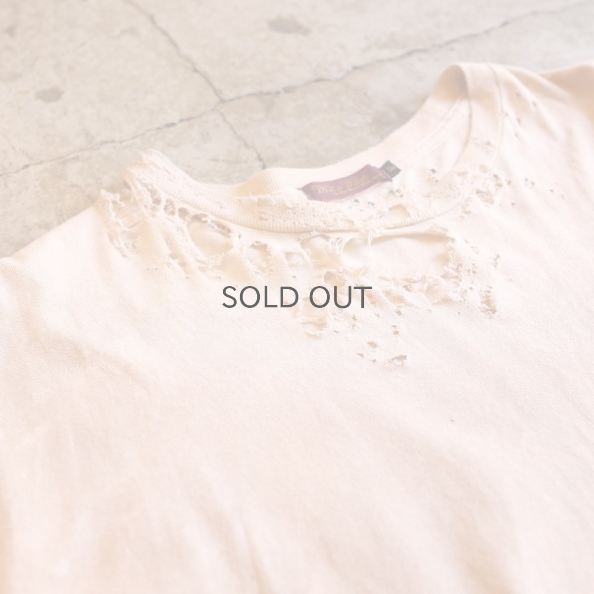 画像3: 【Wiz&Witch】"DIRTY BEAUTIFUL" GRUNGE TEE (3)