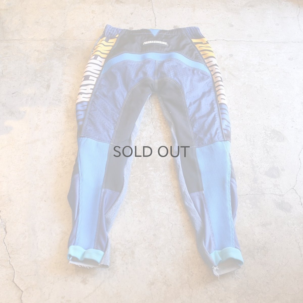 画像3: 【Wiz&Witch】 "UNITED" FOX RACING DENIM PANTS (3)