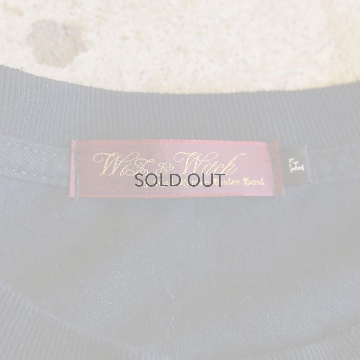 画像5: 【Wiz&Witch】DENIM DOWN OVER TEE (5)