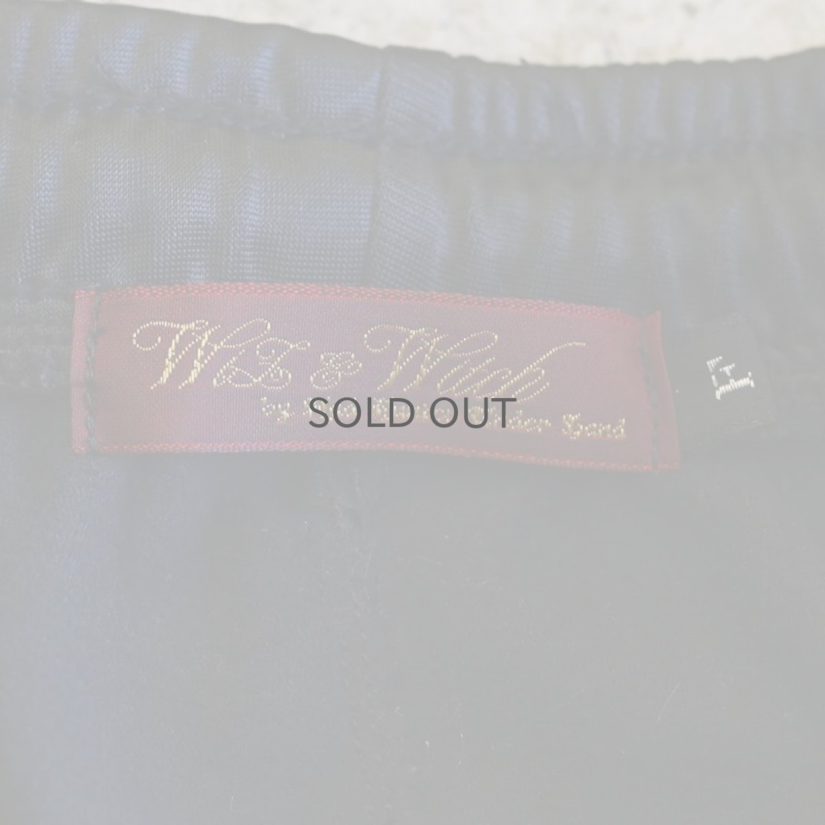 画像6: 【Wiz&Witch】SIDE SLIT LONG JERSEY SKIRT (6)