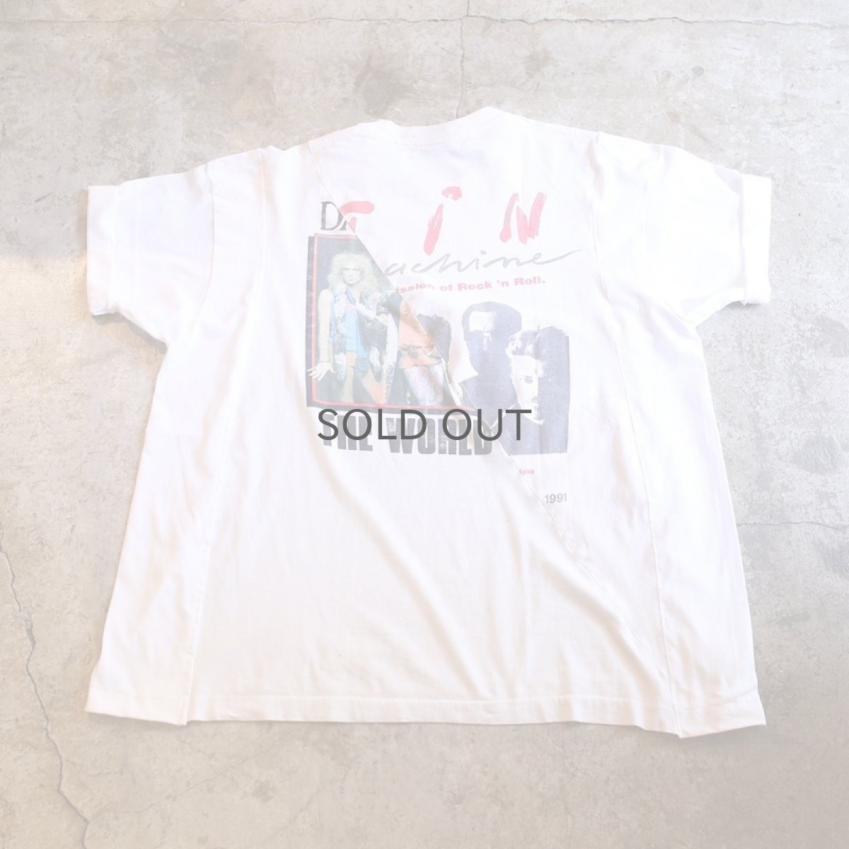 画像2: 【Wiz&Witch】"UNITED" ROCK TEE / 003 (2)