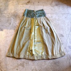 画像1: STITCHING DESIGN SKIRT (1)