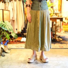 画像7: STITCHING DESIGN SKIRT (7)