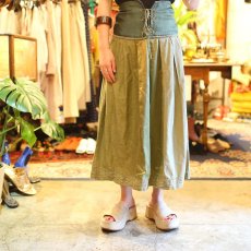 画像7: STITCHING DESIGN SKIRT (7)