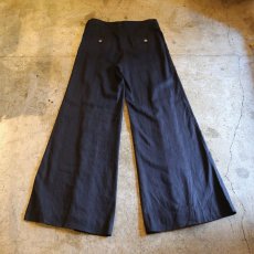 画像2: TUCK DESIGN SIDE BUTTOM PANTS (2)