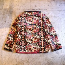 画像2: VINTAGE ALL OVER PATTERN DESIGN TOPS (2)