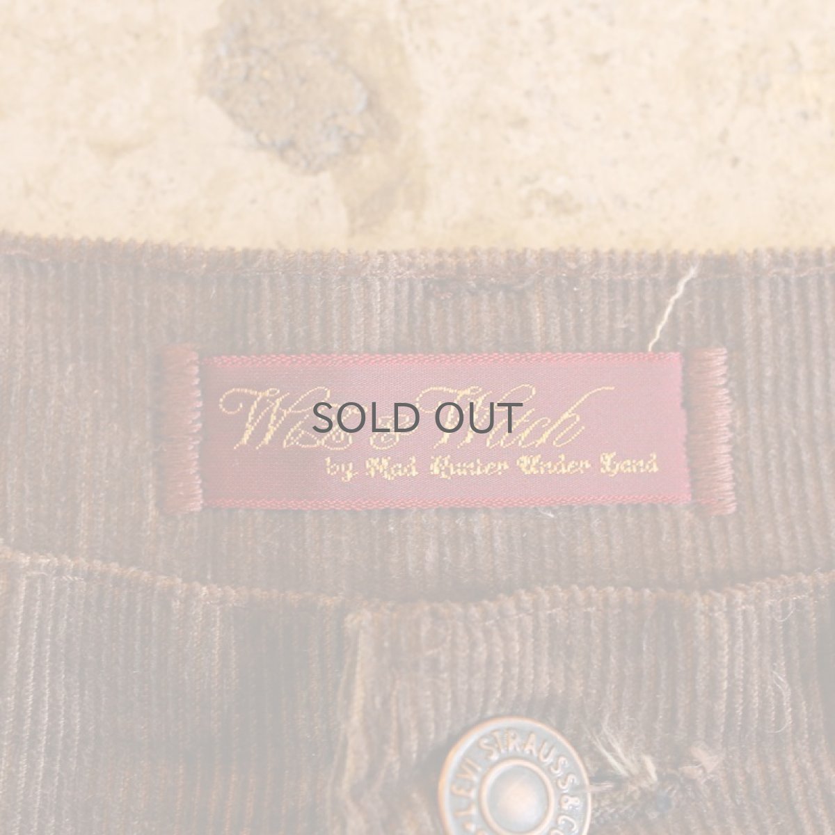 画像6: 【Wiz&Witch】 "UNDEY" CORDUROY PANTS / W28 (6)