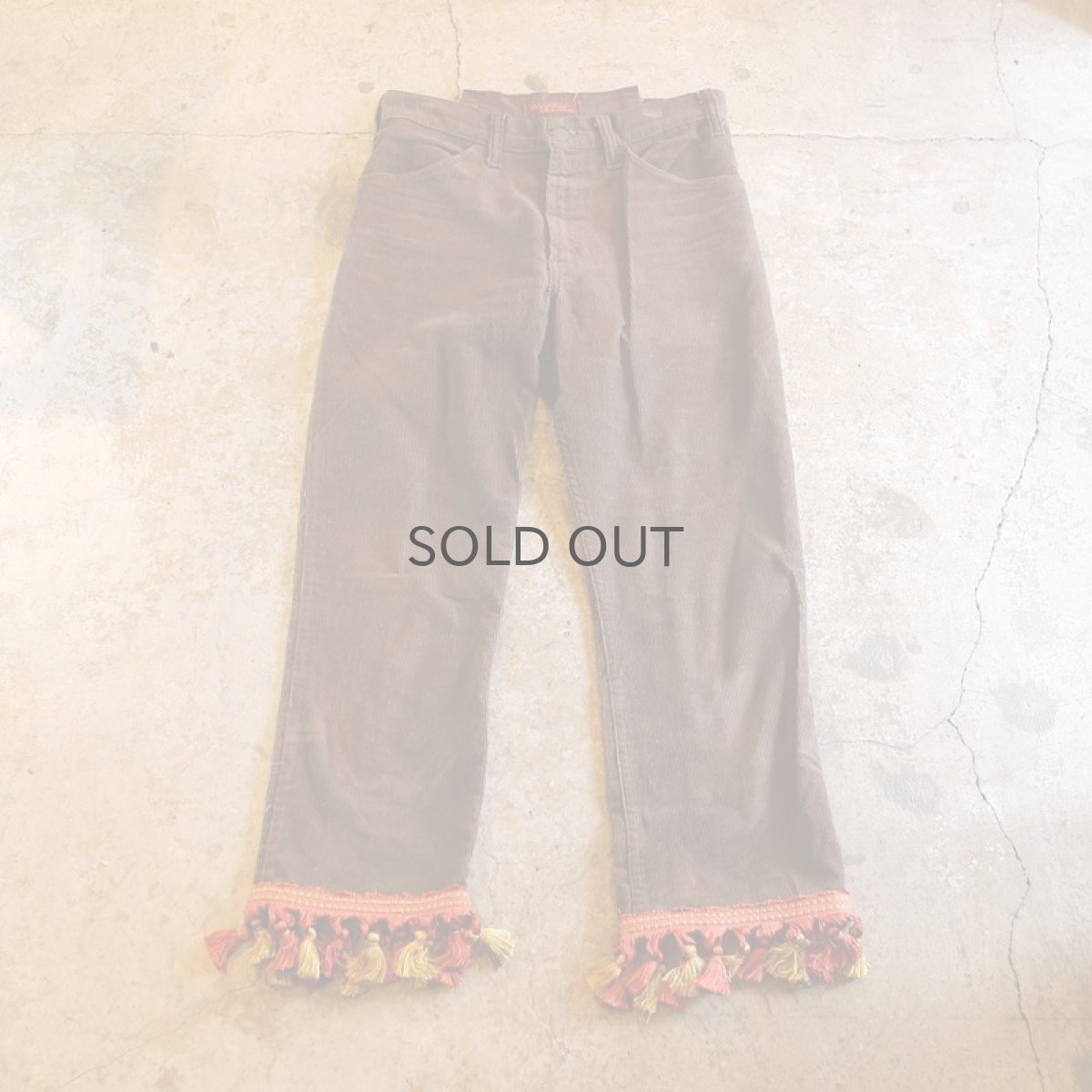 画像1: 【Wiz&Witch】 "UNDEY" CORDUROY PANTS / W28 (1)