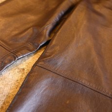 画像4: LEATHER DESIGN PANTS / W28 (4)