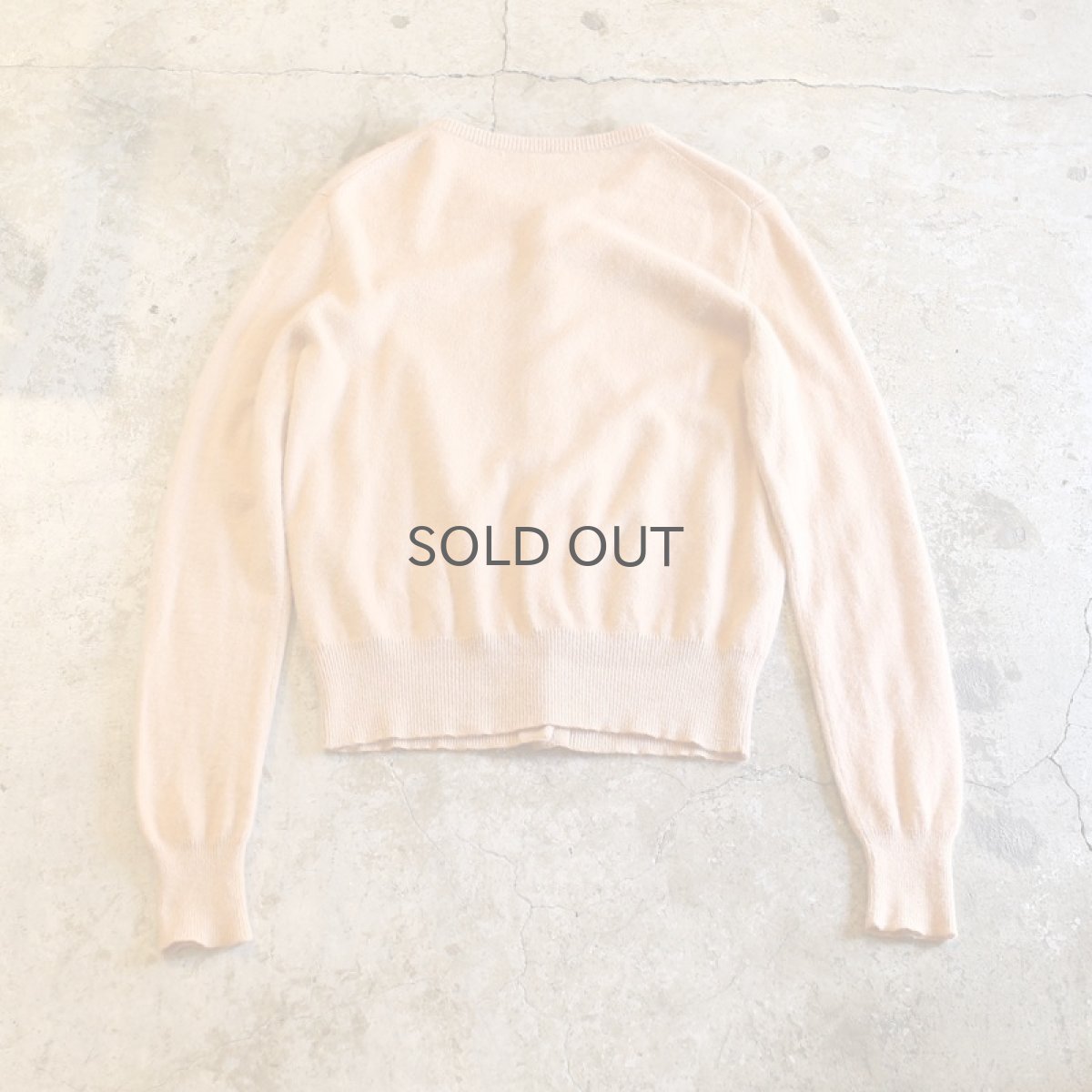 画像2: CASHMERE KNIT CARDIGAN (2)