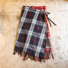 画像1: 【Wiz&Witch】"UNITED" WRAP SKIRT / 004 (1)