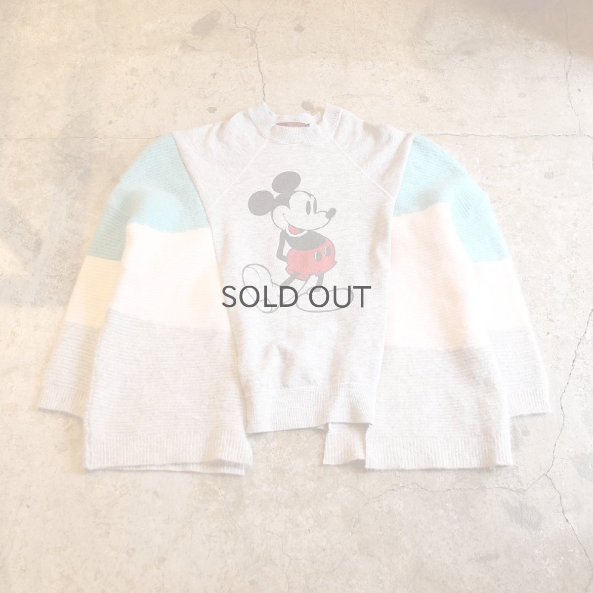 画像1: 【Wiz&Witch】"UNITED" TWO FACE SWEATER / VTG MICKEY (1)