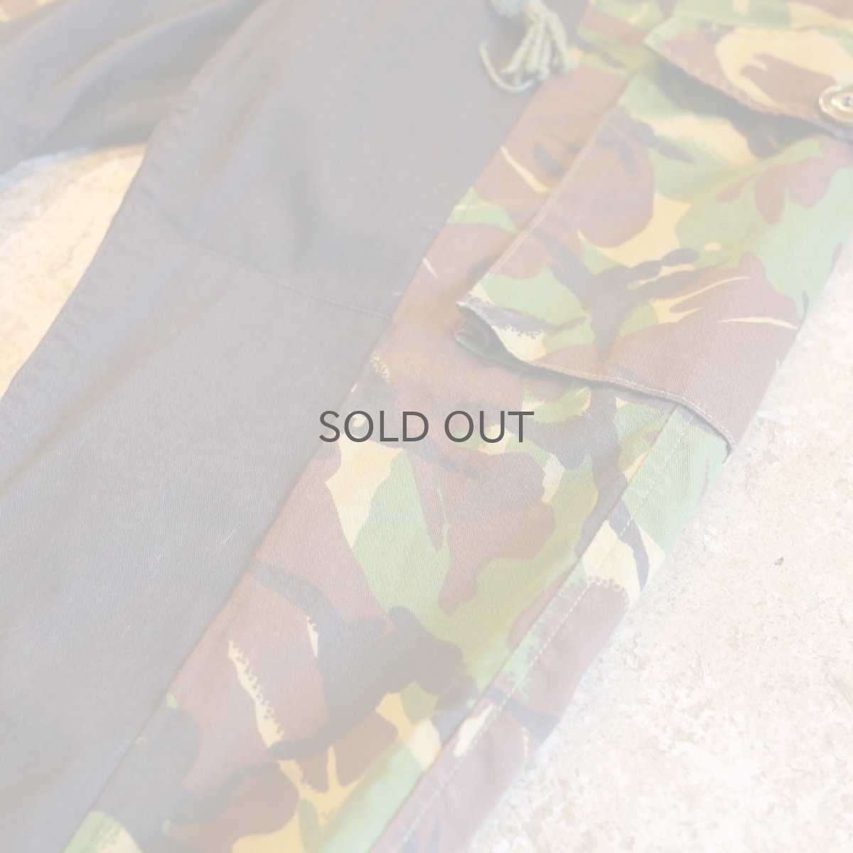 画像4: 【Wiz&Witch】"UNITED" U.K.CAMO×BLK CARGO PANTS / W30~33 (4)