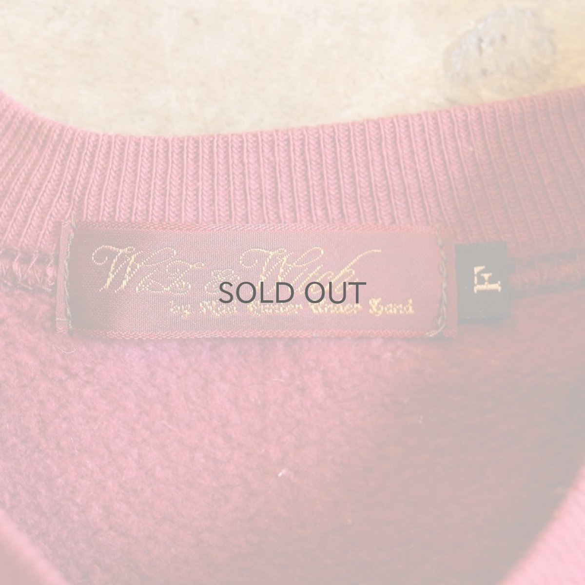 画像6: 【Wiz&Witch】"UNITED" TWO FACE SWEAT (6)