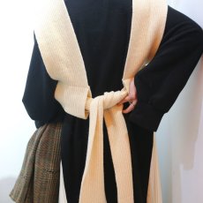 画像7: 【Wiz&Witch】WRAP KNIT VEST / BLACK (7)