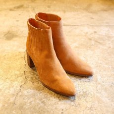 画像1: SUEDE LEATHER SHORT BOOTS / 6.5 (1)