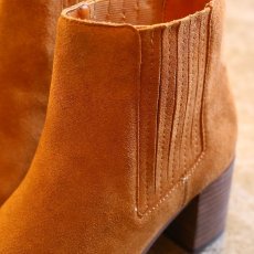 画像4: SUEDE LEATHER SHORT BOOTS / 6.5 (4)