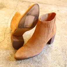 画像2: SUEDE LEATHER SHORT BOOTS / 6.5 (2)