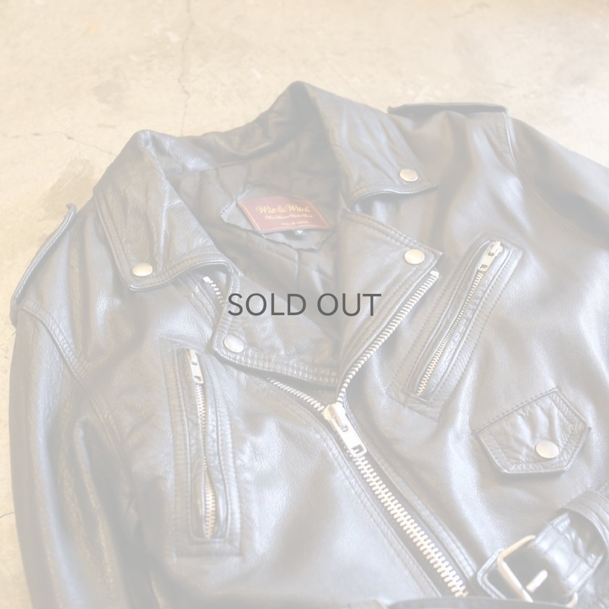 画像3: 【Wiz&Witch】"UNITED" RIDERS TRENCH COAT (3)