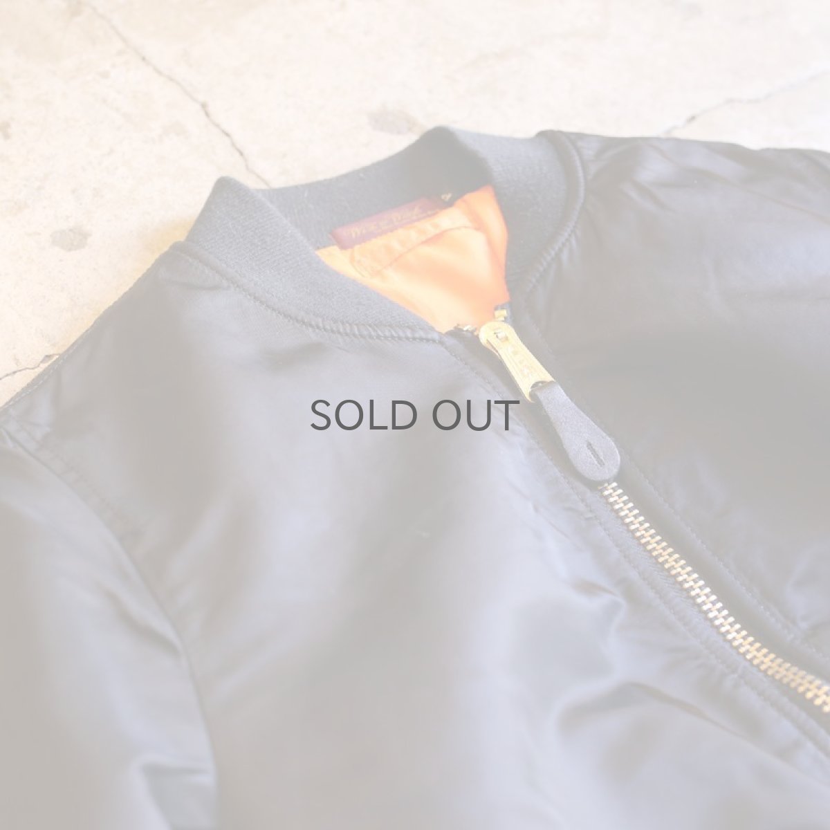 画像3: 【Wiz&Witch】"UNITED" ONE SIDE KNIT SLEEVE MA-1 (3)