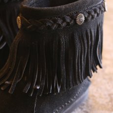 画像4: 【MINNETONKA】HI TOP BACK ZIP BOOTS / 7.5 (4)