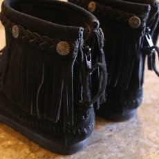 画像5: 【MINNETONKA】HI TOP BACK ZIP BOOTS / 7.5 (5)