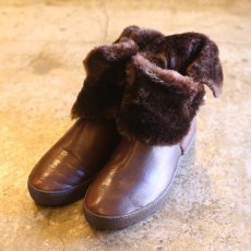 画像1: SIDE TOGGLE DESIGN FUR BOOTS / 36.5 (1)