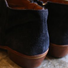 画像5: SIDE ZIP DESIGN SUEDE LEATHER BOOTS / 7.5M (5)