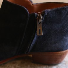 画像6: SIDE ZIP DESIGN SUEDE LEATHER BOOTS / 7.5M (6)